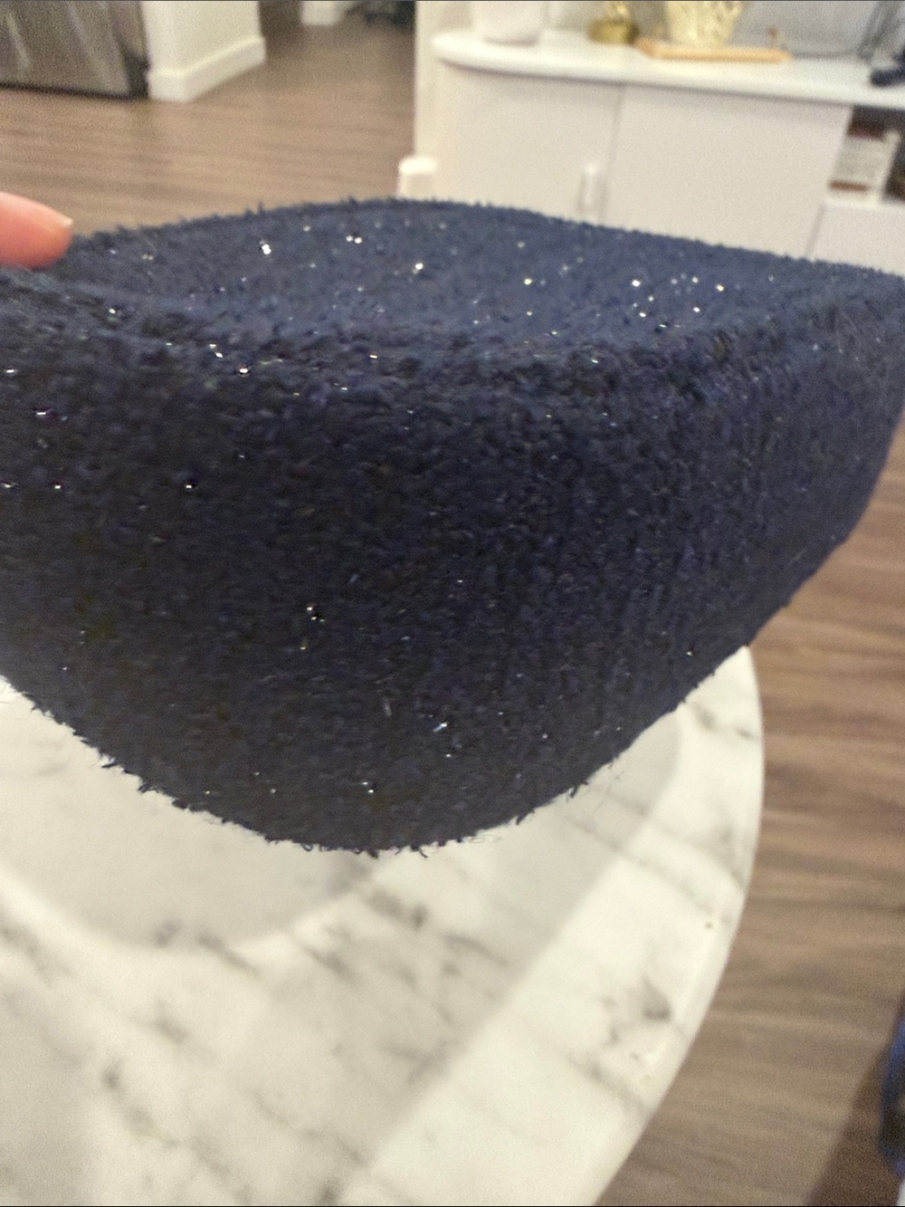 Elegant Chanel Beauté Navy Cosmetic Pouch Brand New - Picture 7 of 12